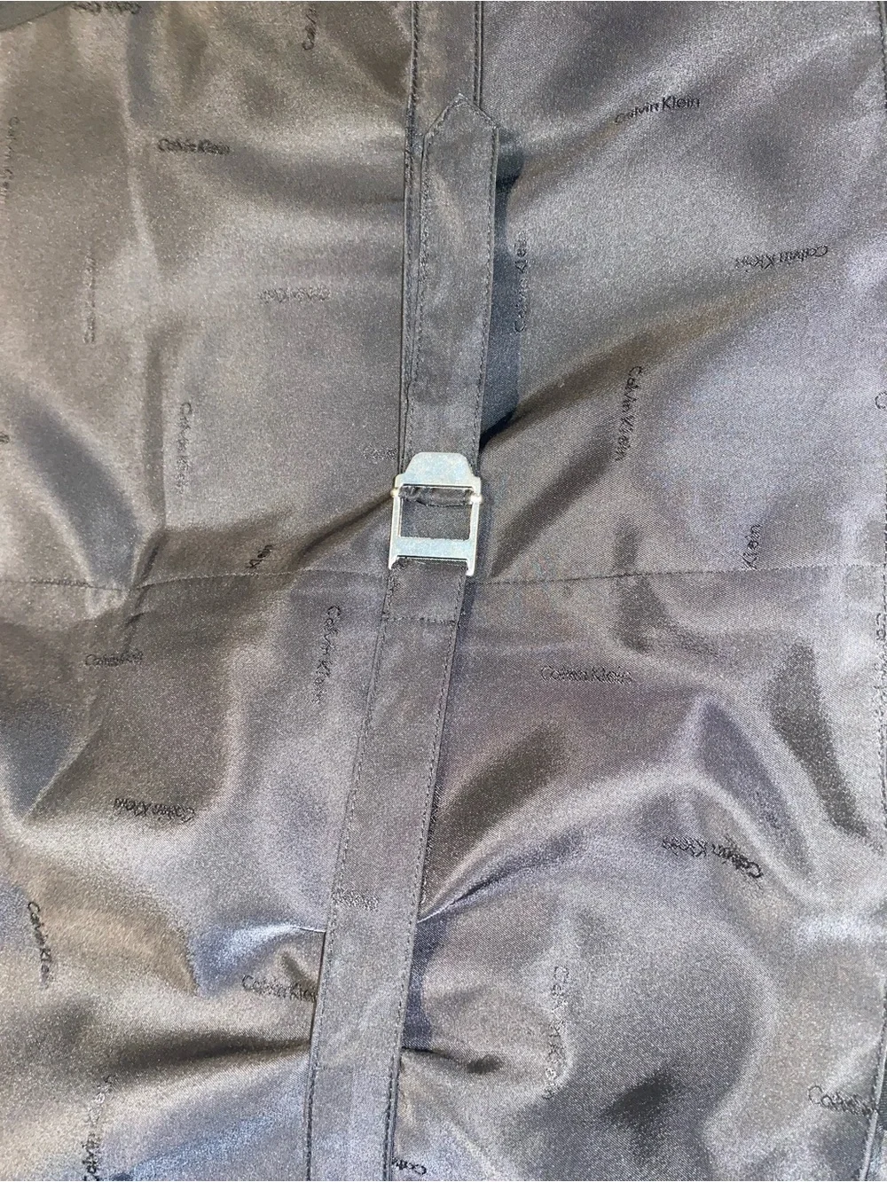 Calvin Klein boys Black Tailored Trousers with Matching Vest and Satin Tie